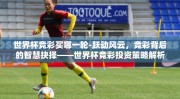 世界杯竞彩买哪一轮-跃动风云，竞彩背后的智慧抉择——世界杯竞彩投资策略解析