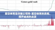 星空体育是诈骗公司吗-星空体育的真相，揭开骗局的迷雾