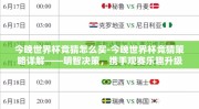 今晚世界杯竞猜怎么买-今晚世界杯竞猜策略详解——明智决策，携手观赛乐趣升级