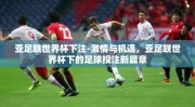 亚足联世界杯下注-激情与机遇，亚足联世界杯下的足球投注新篇章