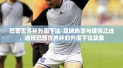 巴西世界杯外围下注-足球热潮与谨慎之选，透视巴西世界杯的外围下注现象