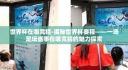 世界杯在哪竞猜-揭秘世界杯赛程——一场足坛盛事在哪竞猜的魅力探索