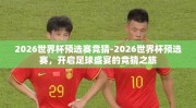 2026世界杯预选赛竞猜-2026世界杯预选赛，开启足球盛宴的竞猜之旅