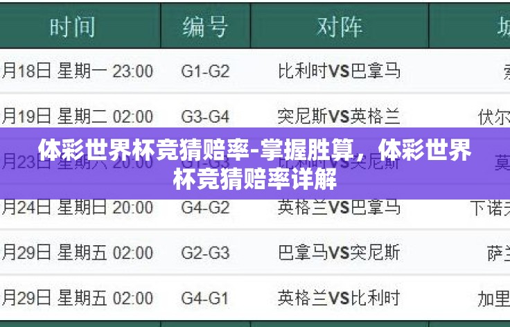 奥门搏彩世界杯盘口-奥门搏彩世界杯盘口，激情与谨慎并行下的娱乐之选