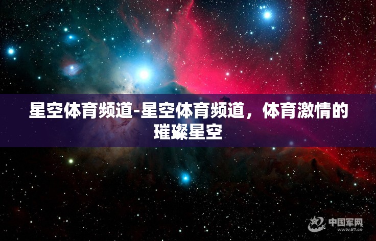 星空体育频道-星空体育频道，体育激情的璀璨星空