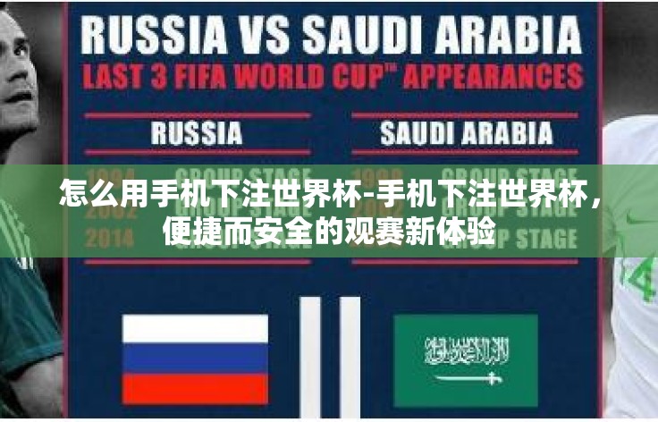 怎么用手机下注世界杯-手机下注世界杯，便捷而安全的观赛新体验