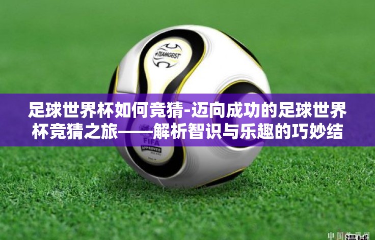 足球世界杯如何竞猜-迈向成功的足球世界杯竞猜之旅——解析智识与乐趣的巧妙结合 足球世界杯如何竞猜-迈向成功的足球世界杯竞猜之旅——解析智识与乐趣的巧妙结合