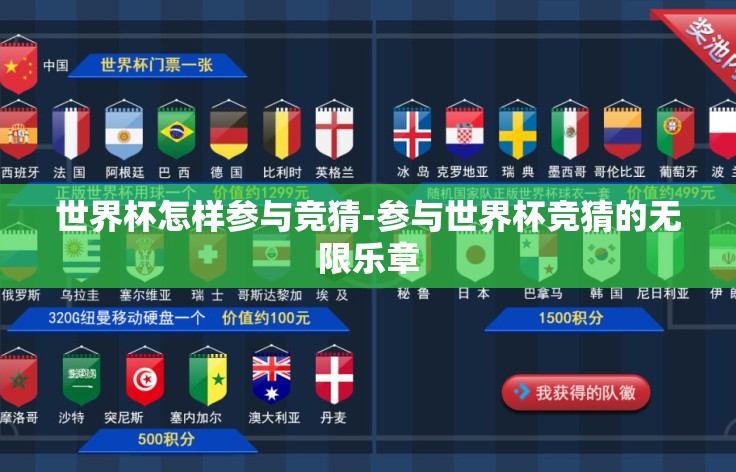 世界杯怎样参与竞猜-参与世界杯竞猜的无限乐章 世界杯怎样参与竞猜-参与世界杯竞猜的无限乐章